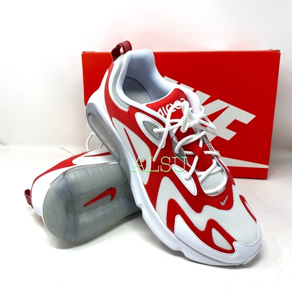 Nike Air Max 200 White University Red Men’s Snaker - Picture 9 of 11